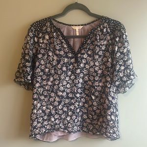 Rebecca Taylor Silk Viscose Blend Top